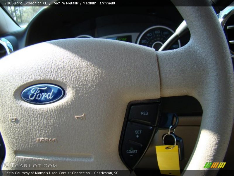 Redfire Metallic / Medium Parchment 2006 Ford Expedition XLT