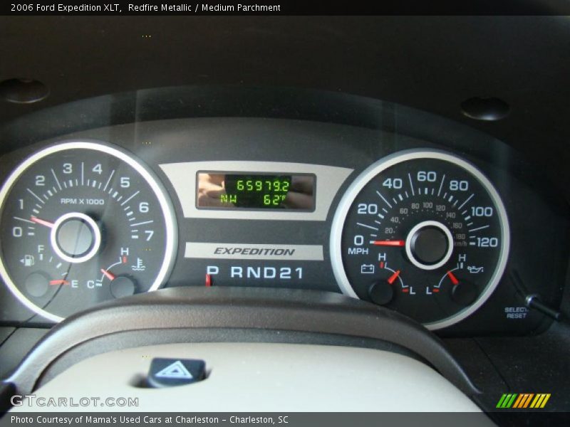 Redfire Metallic / Medium Parchment 2006 Ford Expedition XLT