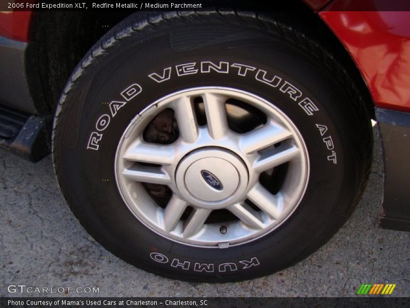 Redfire Metallic / Medium Parchment 2006 Ford Expedition XLT