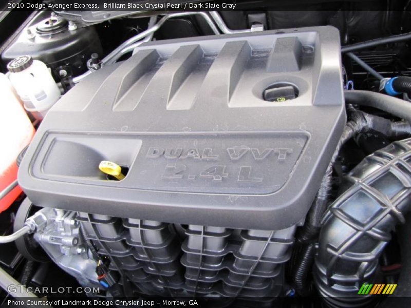Brilliant Black Crystal Pearl / Dark Slate Gray 2010 Dodge Avenger Express