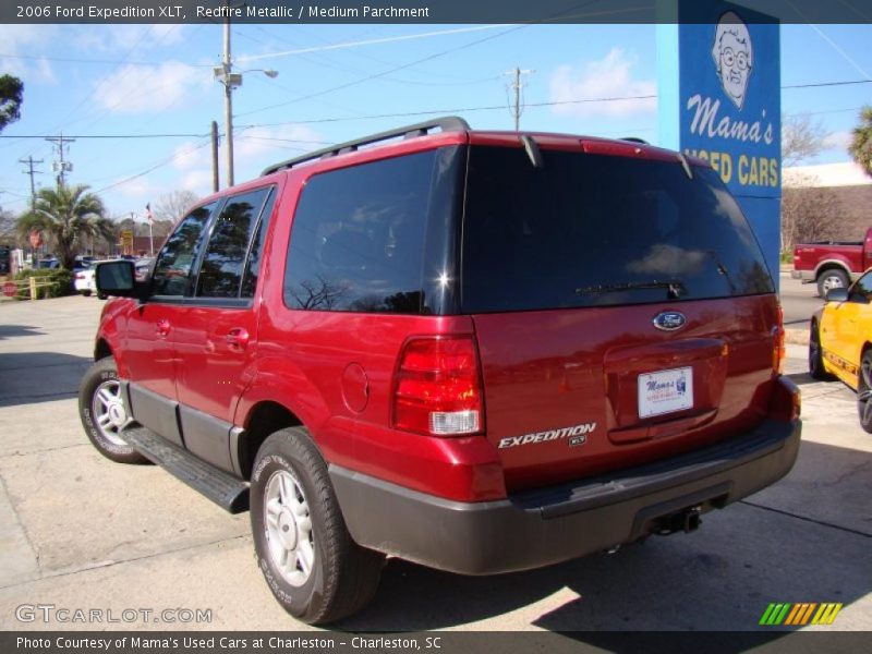 Redfire Metallic / Medium Parchment 2006 Ford Expedition XLT