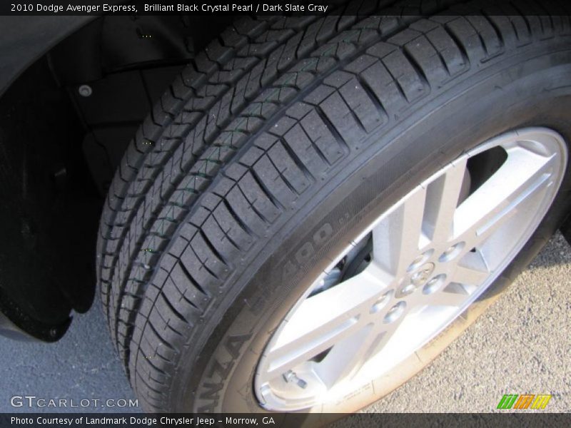 Brilliant Black Crystal Pearl / Dark Slate Gray 2010 Dodge Avenger Express