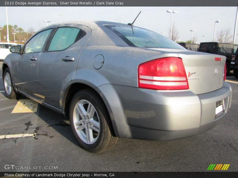 Silver Steel Metallic / Dark Slate Gray 2010 Dodge Avenger Express