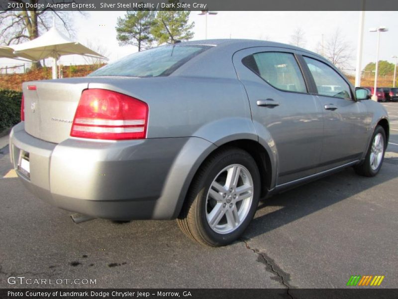 Silver Steel Metallic / Dark Slate Gray 2010 Dodge Avenger Express