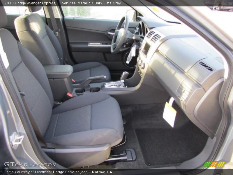 Silver Steel Metallic / Dark Slate Gray 2010 Dodge Avenger Express