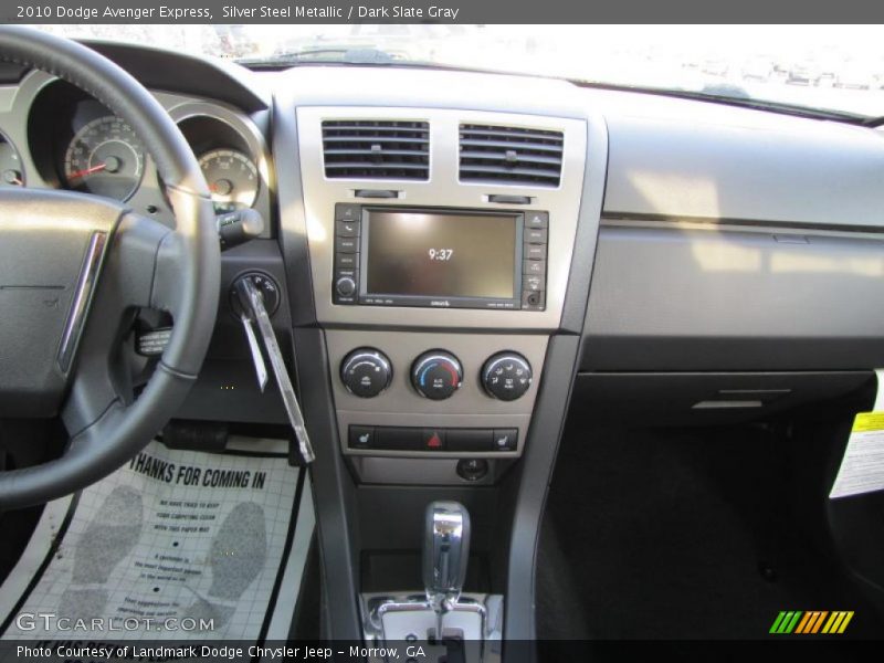 Silver Steel Metallic / Dark Slate Gray 2010 Dodge Avenger Express