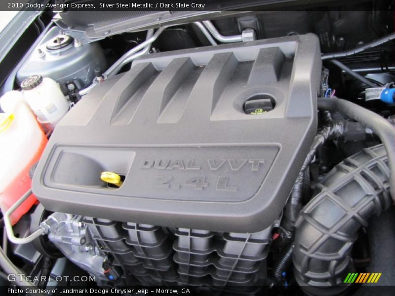 Silver Steel Metallic / Dark Slate Gray 2010 Dodge Avenger Express