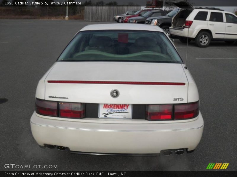 White / Cashmere 1995 Cadillac Seville STS