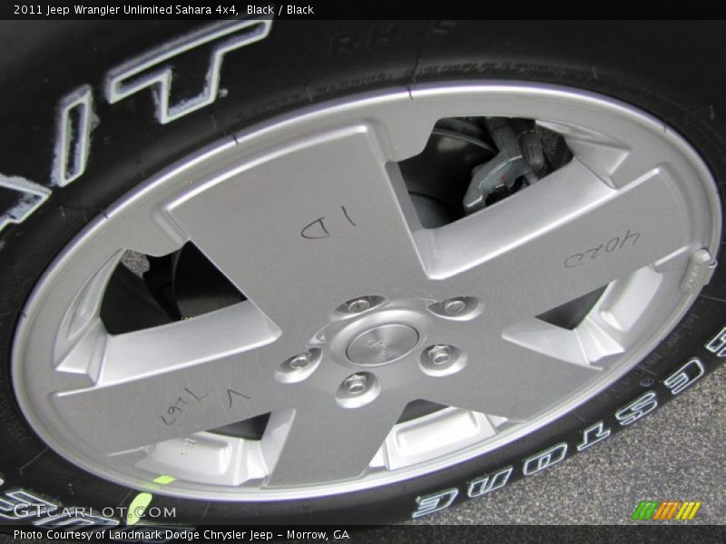Black / Black 2011 Jeep Wrangler Unlimited Sahara 4x4