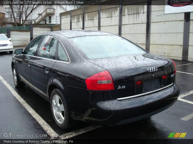 Brilliant Black / Onyx 2001 Audi A6 2.7T quattro Sedan