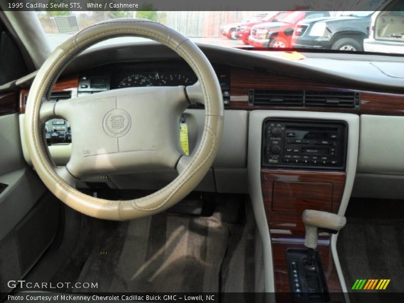 White / Cashmere 1995 Cadillac Seville STS