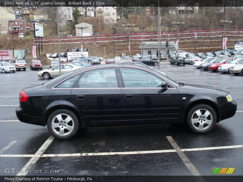 Brilliant Black / Onyx 2001 Audi A6 2.7T quattro Sedan