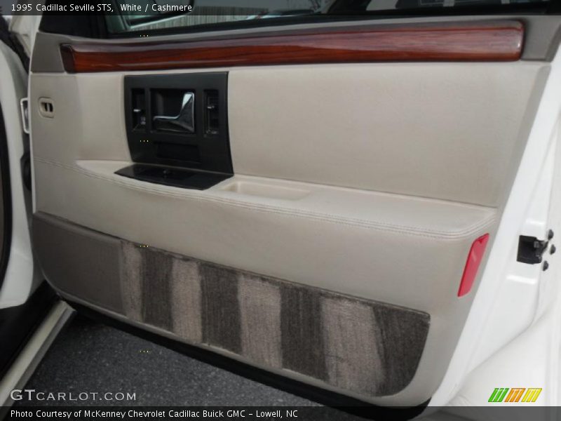 White / Cashmere 1995 Cadillac Seville STS
