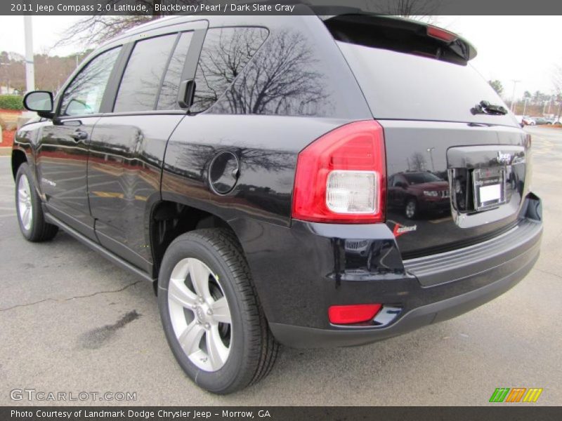 Blackberry Pearl / Dark Slate Gray 2011 Jeep Compass 2.0 Latitude