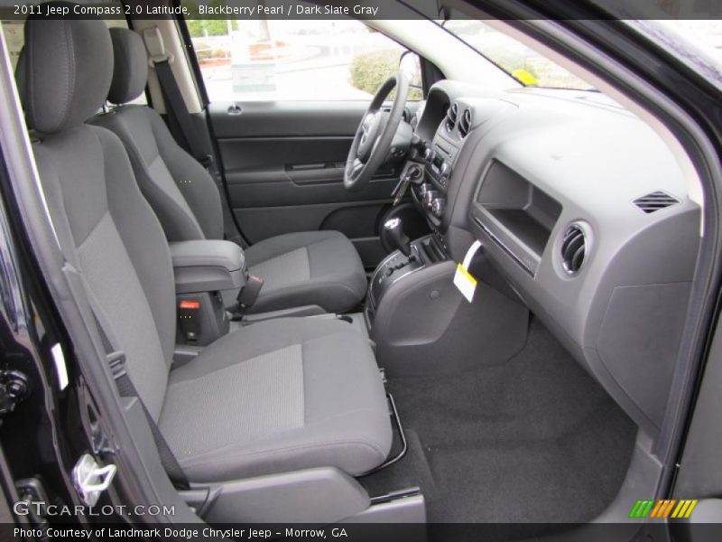  2011 Compass 2.0 Latitude Dark Slate Gray Interior