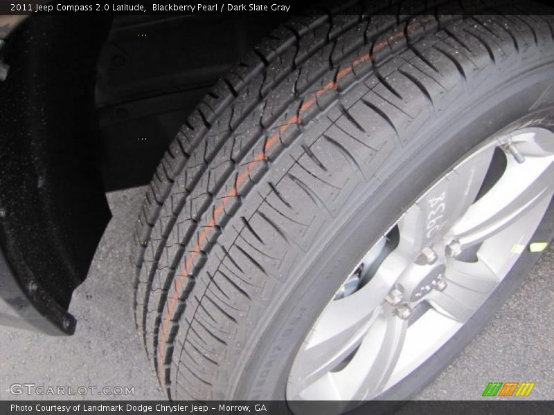 Blackberry Pearl / Dark Slate Gray 2011 Jeep Compass 2.0 Latitude