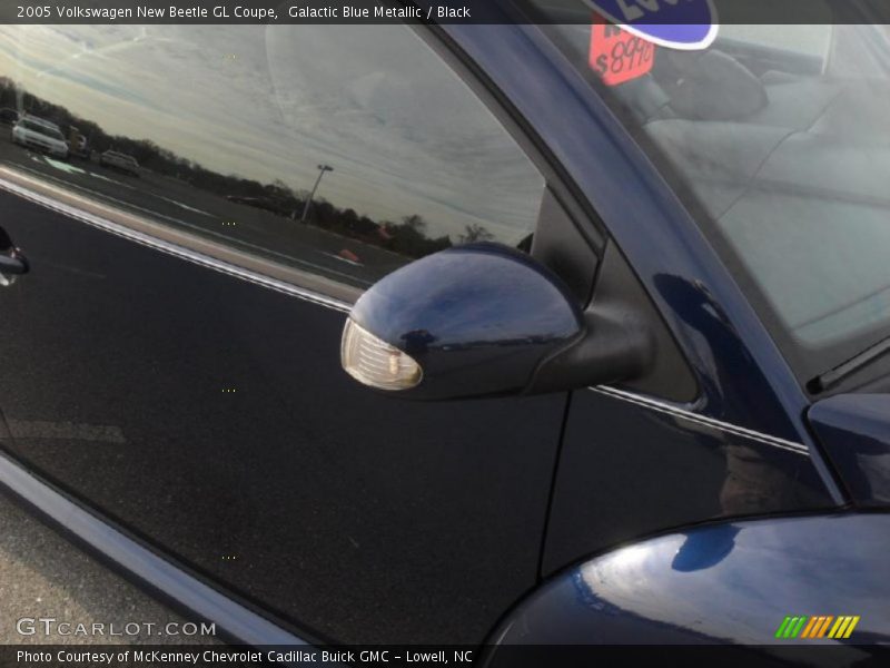 Galactic Blue Metallic / Black 2005 Volkswagen New Beetle GL Coupe