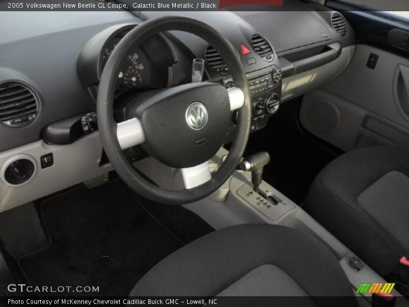 Black Interior - 2005 New Beetle GL Coupe 