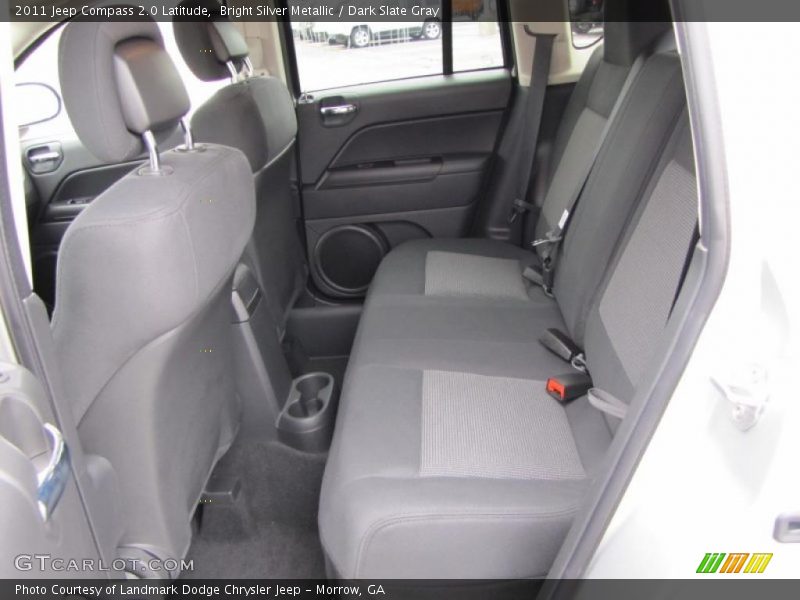 Bright Silver Metallic / Dark Slate Gray 2011 Jeep Compass 2.0 Latitude