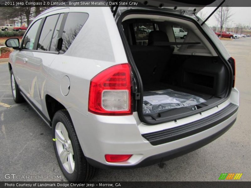 Bright Silver Metallic / Dark Slate Gray 2011 Jeep Compass 2.0 Latitude