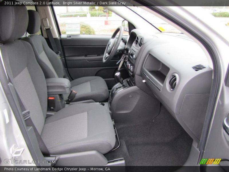 Bright Silver Metallic / Dark Slate Gray 2011 Jeep Compass 2.0 Latitude