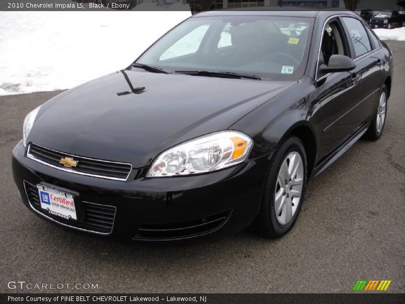 Black / Ebony 2010 Chevrolet Impala LS