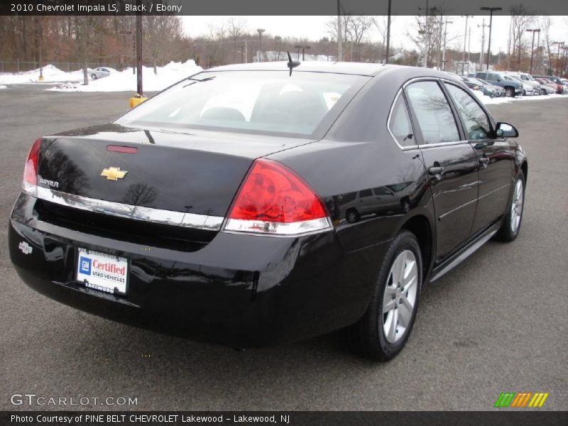 Black / Ebony 2010 Chevrolet Impala LS