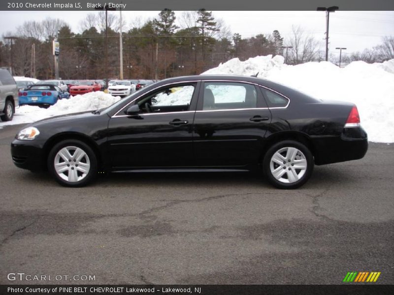 Black / Ebony 2010 Chevrolet Impala LS