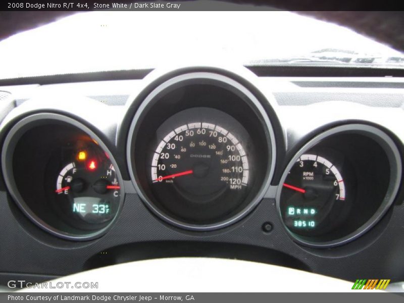 Stone White / Dark Slate Gray 2008 Dodge Nitro R/T 4x4