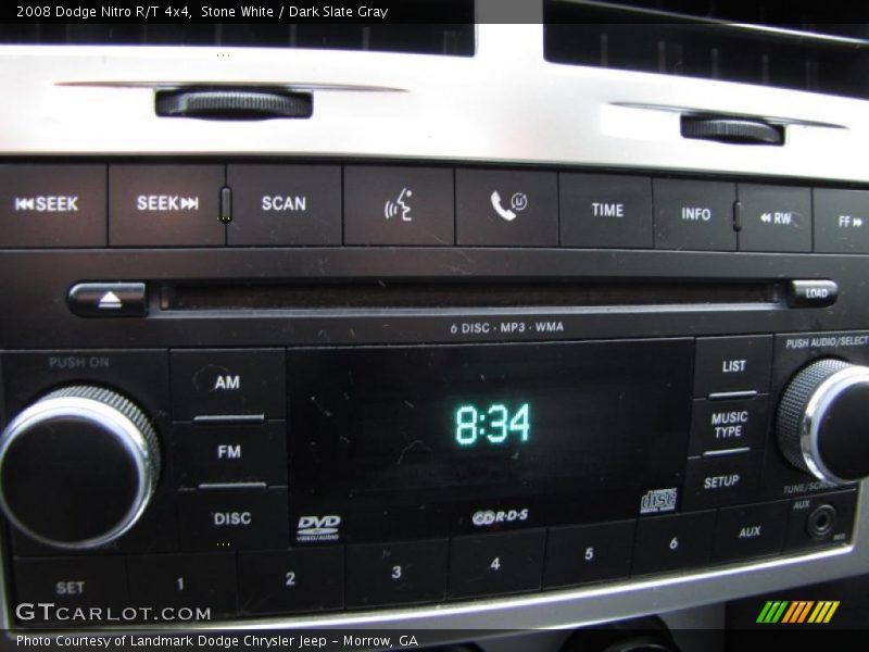 Stone White / Dark Slate Gray 2008 Dodge Nitro R/T 4x4