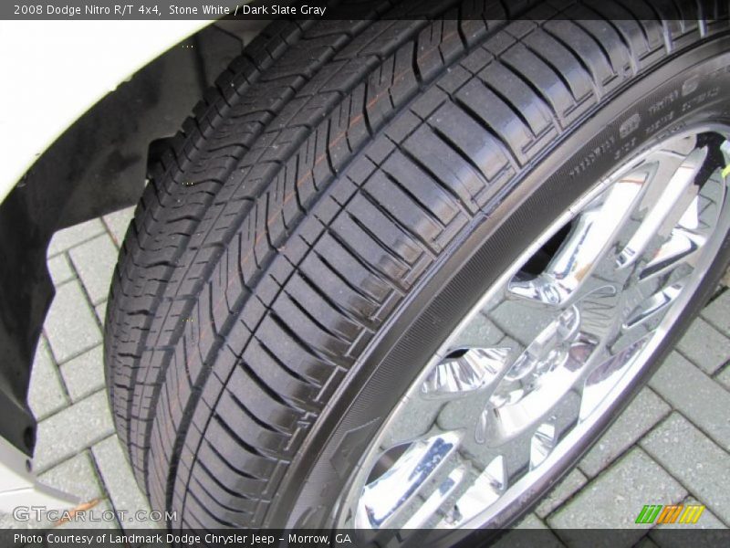 Stone White / Dark Slate Gray 2008 Dodge Nitro R/T 4x4