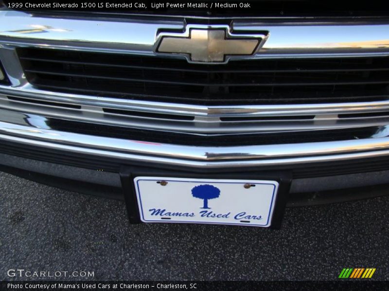 Light Pewter Metallic / Medium Oak 1999 Chevrolet Silverado 1500 LS Extended Cab