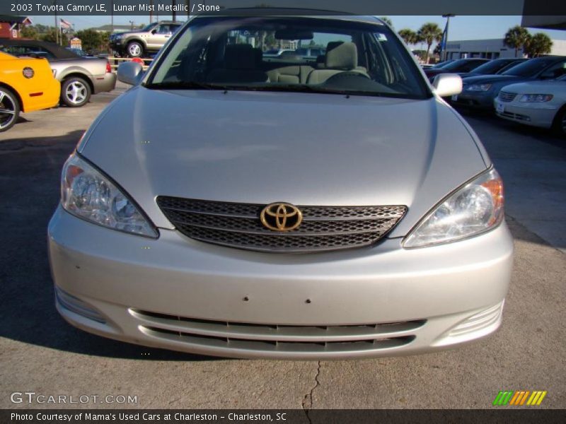 Lunar Mist Metallic / Stone 2003 Toyota Camry LE