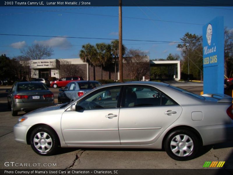 Lunar Mist Metallic / Stone 2003 Toyota Camry LE