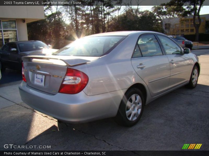 Lunar Mist Metallic / Stone 2003 Toyota Camry LE
