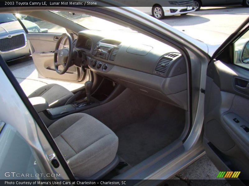 Lunar Mist Metallic / Stone 2003 Toyota Camry LE