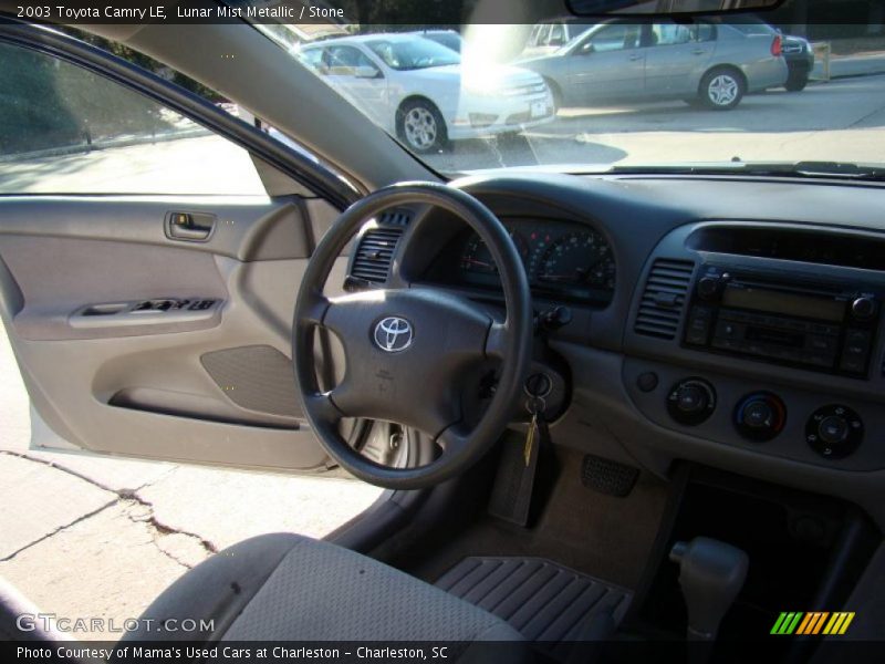 Lunar Mist Metallic / Stone 2003 Toyota Camry LE