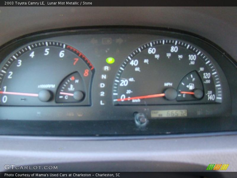 Lunar Mist Metallic / Stone 2003 Toyota Camry LE