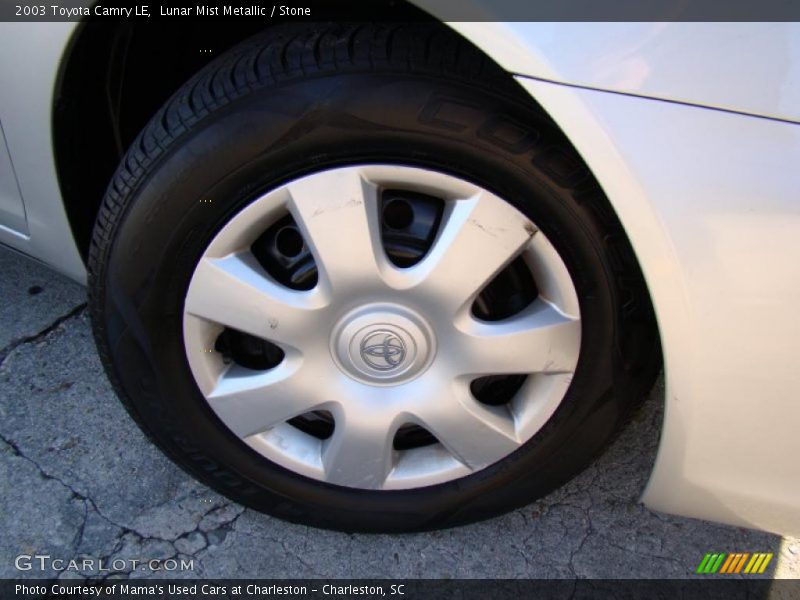 Lunar Mist Metallic / Stone 2003 Toyota Camry LE