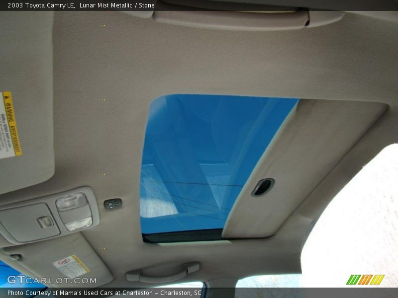 Lunar Mist Metallic / Stone 2003 Toyota Camry LE