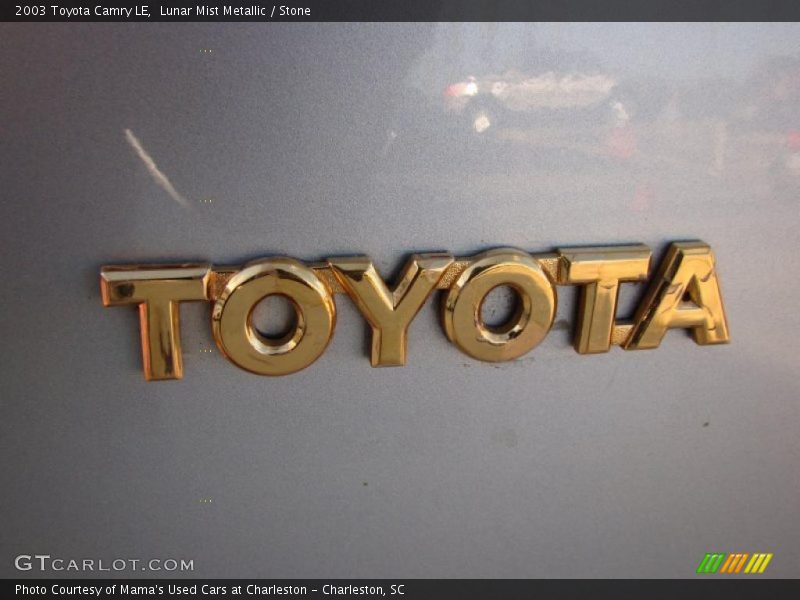 Lunar Mist Metallic / Stone 2003 Toyota Camry LE