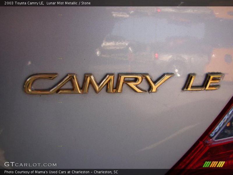 Lunar Mist Metallic / Stone 2003 Toyota Camry LE