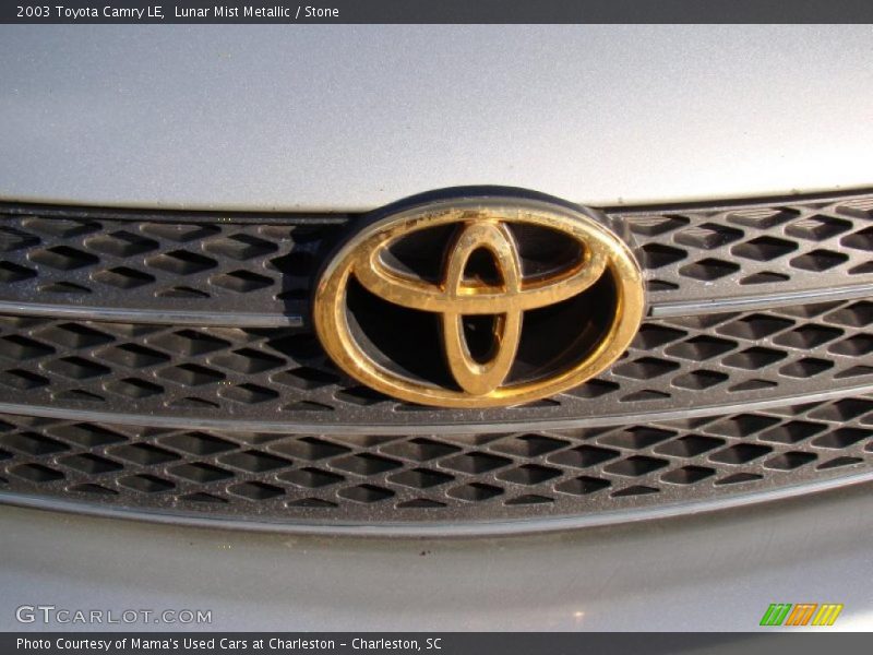 Lunar Mist Metallic / Stone 2003 Toyota Camry LE