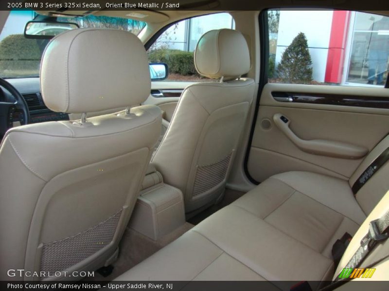Orient Blue Metallic / Sand 2005 BMW 3 Series 325xi Sedan