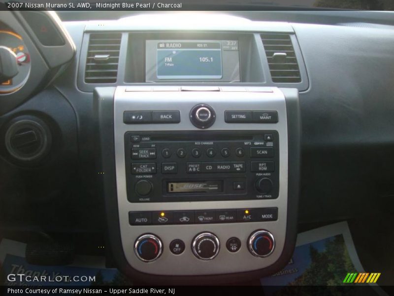 Midnight Blue Pearl / Charcoal 2007 Nissan Murano SL AWD