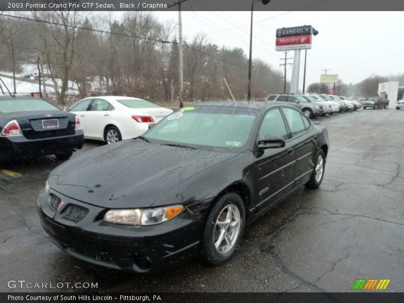 Black / Graphite 2003 Pontiac Grand Prix GTP Sedan