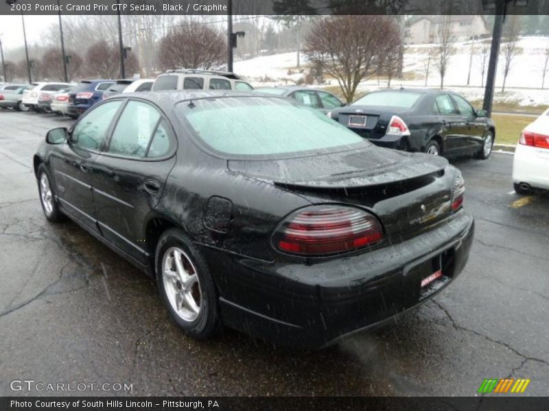 Black / Graphite 2003 Pontiac Grand Prix GTP Sedan