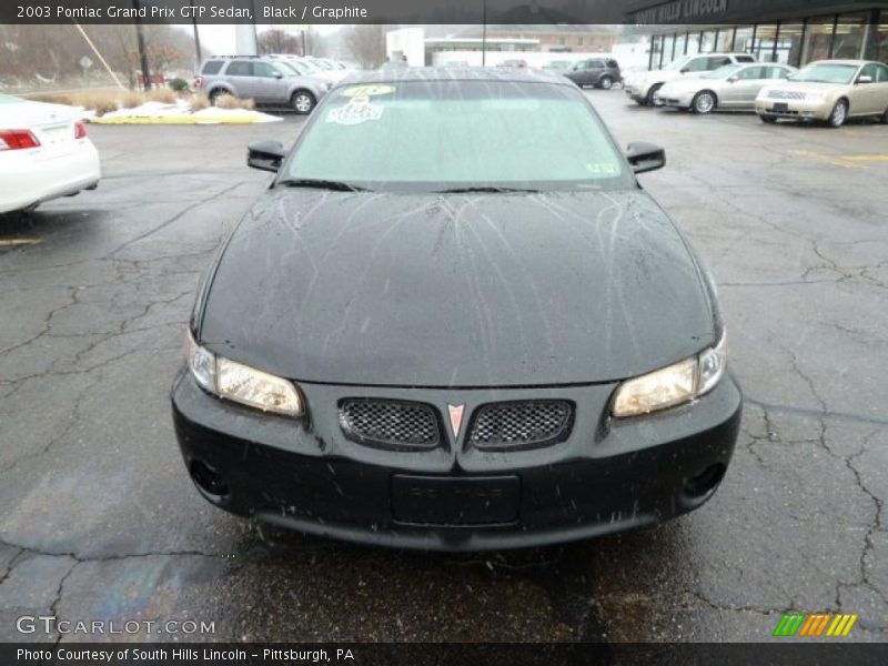 Black / Graphite 2003 Pontiac Grand Prix GTP Sedan