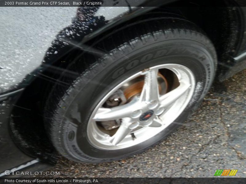 Black / Graphite 2003 Pontiac Grand Prix GTP Sedan