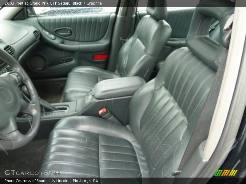  2003 Grand Prix GTP Sedan Graphite Interior